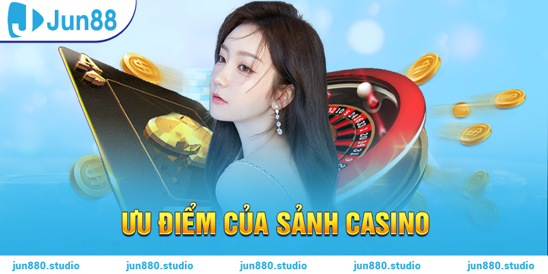 Kho game Casino Jun88 đa dạng, chất lượng
